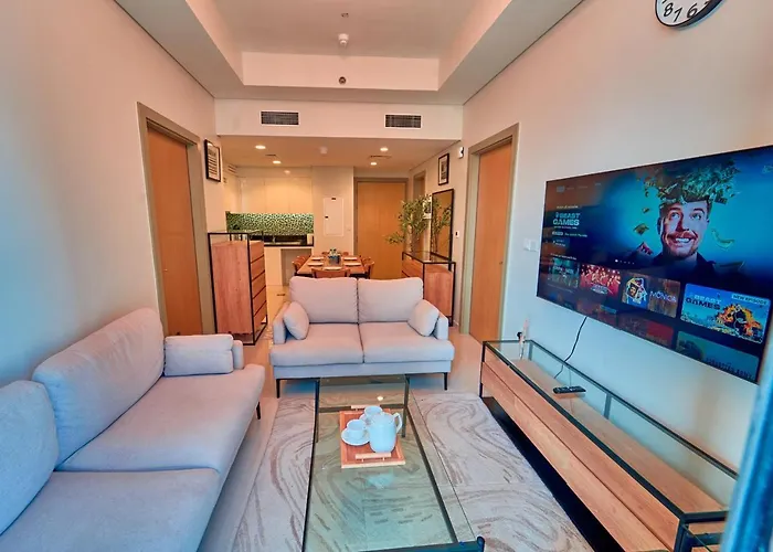 Stylish 2Br Suite In Aykon City With Pool & Gym Access